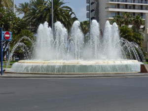 BUCHE MEER Kreisel Hafen Alicante