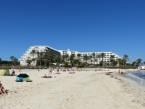 BUCHE MEER Fuerteventura Strand am Hotel Olivia Beach