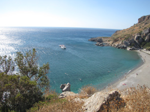 BUCHE MEER INSEL KRETA