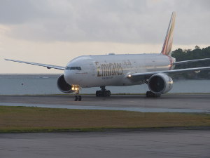 BUCHE MEER Seychellen Emirates auf Mahe