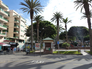 BUCHE MEER Teneriffa Puerto de la Cruz Plaza del Charco