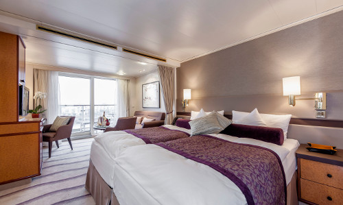 BUCHE MEER SEE Veranda Suite Hapag-Lloyd Cruises
