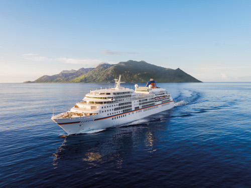 BUCHE MEER SEE MS EUROPA vor den Seychellen