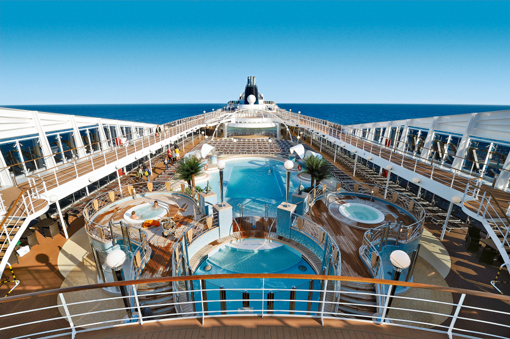 BUCHE MEER SEE Pool MSC Poesia 
