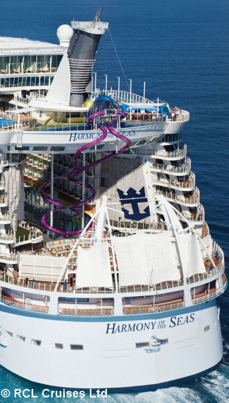 BUCHE MEER SEE Royal Caribbean Rutsche Abyss