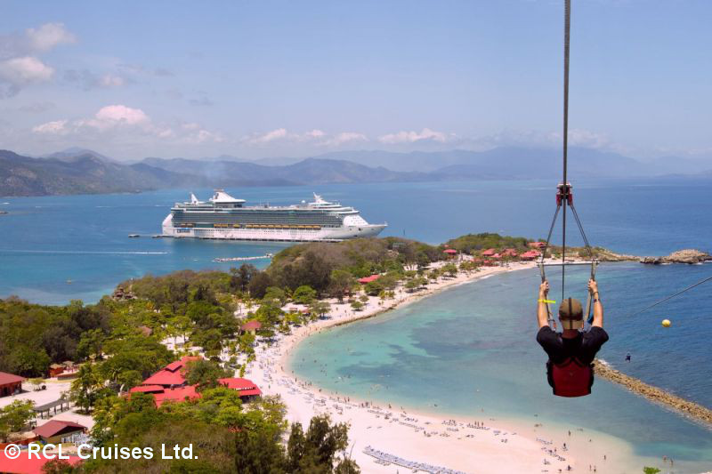 BUCHE MEER SEE Royal Caribbean Haiti - Labadee